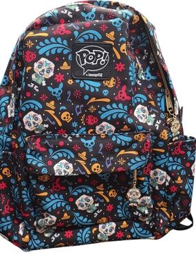 Funko Pop Loungefly Gabriel Fluffy Iglesias Day of the Dead Backpack Sugar Skull